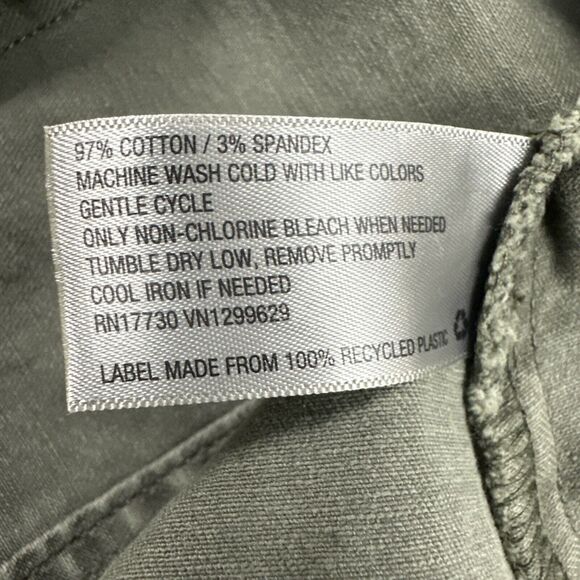 NWT Knox Rose army green utility jacket size small - Picture 8 of 9